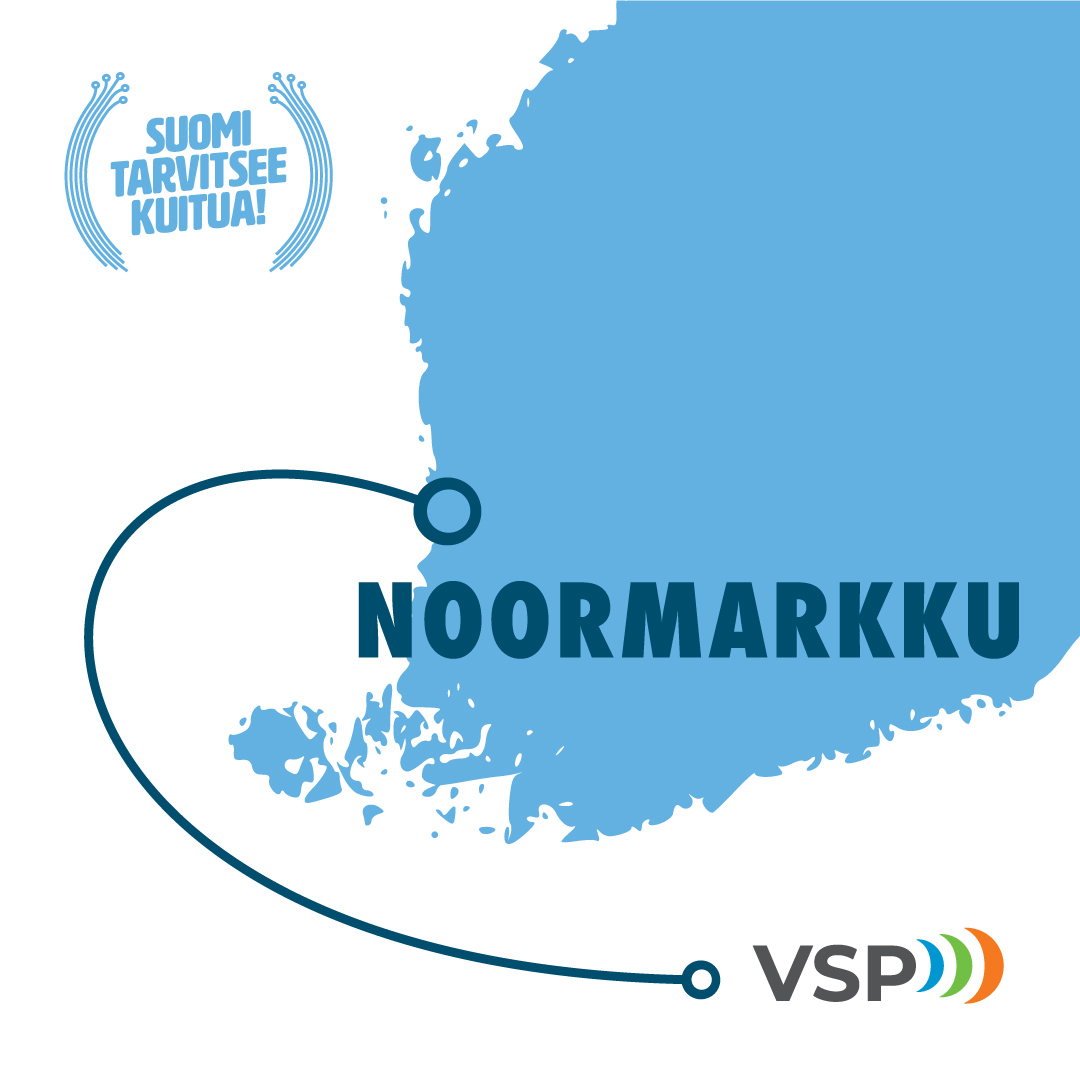 Kuituterveiset Noormarkusta! #Valokuitu tarjoaa paitsi hyötyä ja iloa Noormarkun kotitalouksille, myös etua alueen vetovoimalle. Kuituyhteys tekee asunnoista houkuttelevampia ostajien näkökulmasta ja avaa yrityksille uusia mahdollisuuksia menestyä sekä kehittää liiketoimintaansa.