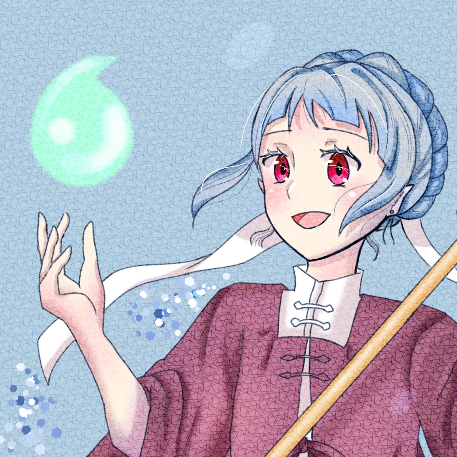 桜月見で一杯 精霊を集めて仲間にする女の子 オリジナルイラスト 女の子イラスト 中華風 T Co Gdqmmsqvs4 Twitter