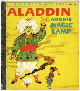 ブッククーリエ リトルゴールデンブック Aladdin And His Magic Lamp アラジンと魔法のランプ 再入荷しました 英語版 古書 エキゾチックな1冊 T Co Pxnbbovxmg 千夜一夜物語 ビンテージ絵本 英語の絵本 洋書絵本 アメリカの絵本