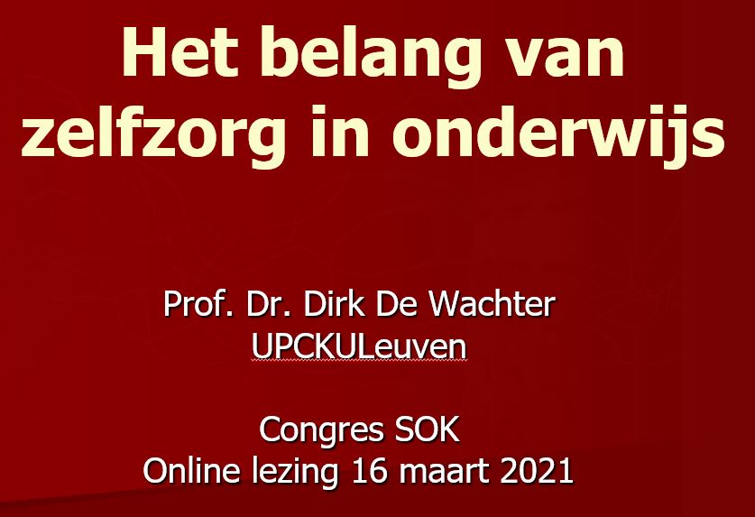 De opname van dit #SOK webinar meegemaakt. Erg #geraakt. Een krachtige &amp; prachtige boodschap voor onderwijs van Dirk De Wachter. Hij noemde het zelf bij tijden "provocerend" - ik vooral "verbindend" &amp; "helend". Hou je agenda vrij op 16 maart om 19u.  onderwijskwaliteit.be
