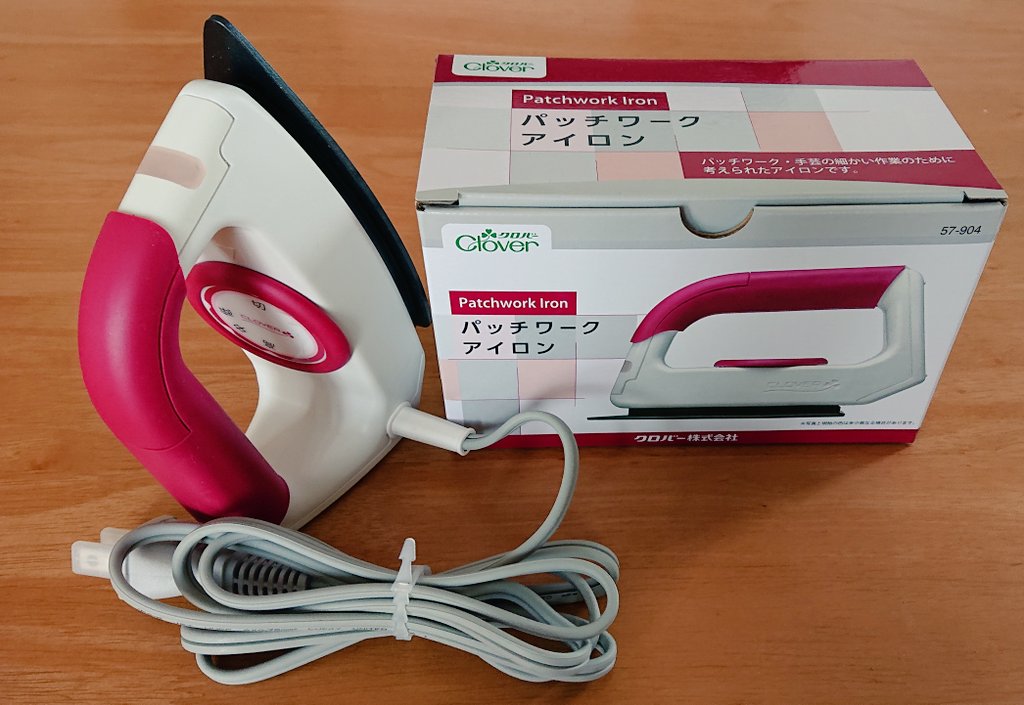 品揃え豊富で クロバー パッチワーク用アイロン 57-889
