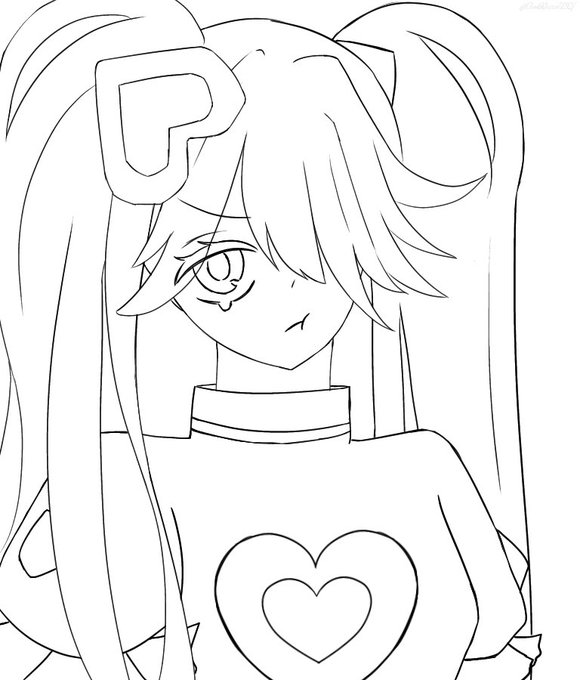 線画配布のtwitterイラスト検索結果