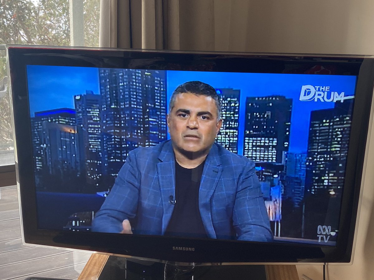 Justin Mohamed reminding us that colonisation and racism  are not historical, they endure. Truth telling long overdue  #thedrum