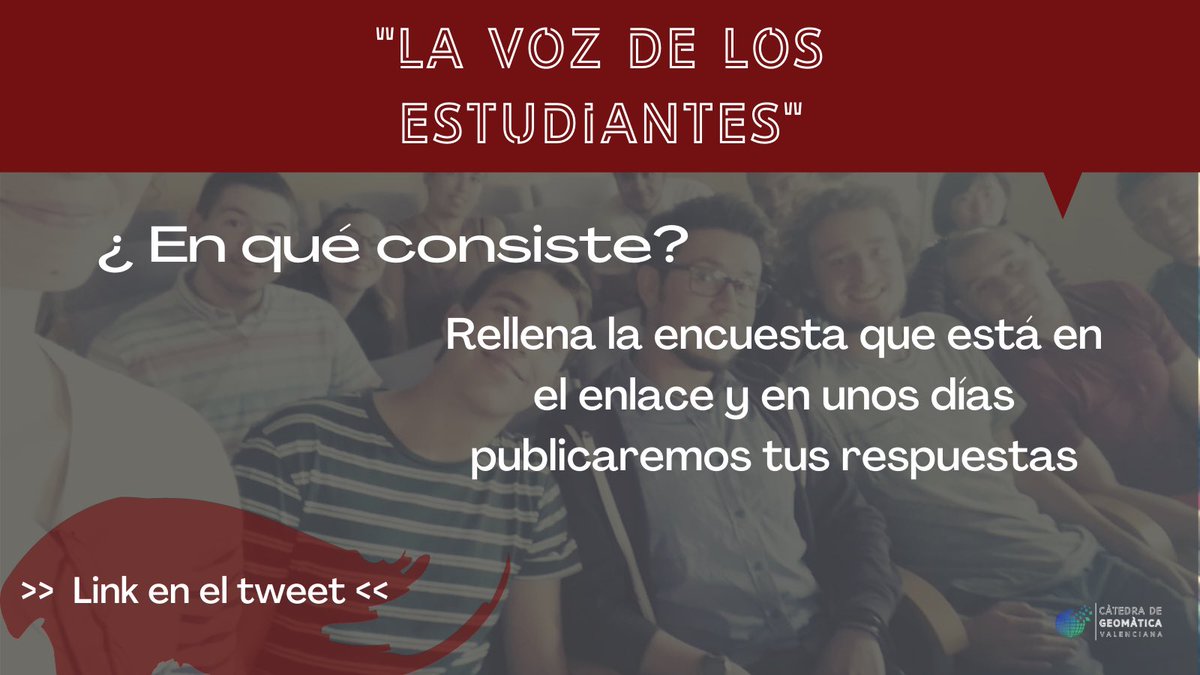 Càtedra Geomàtica Valenciana UPV tweet media
