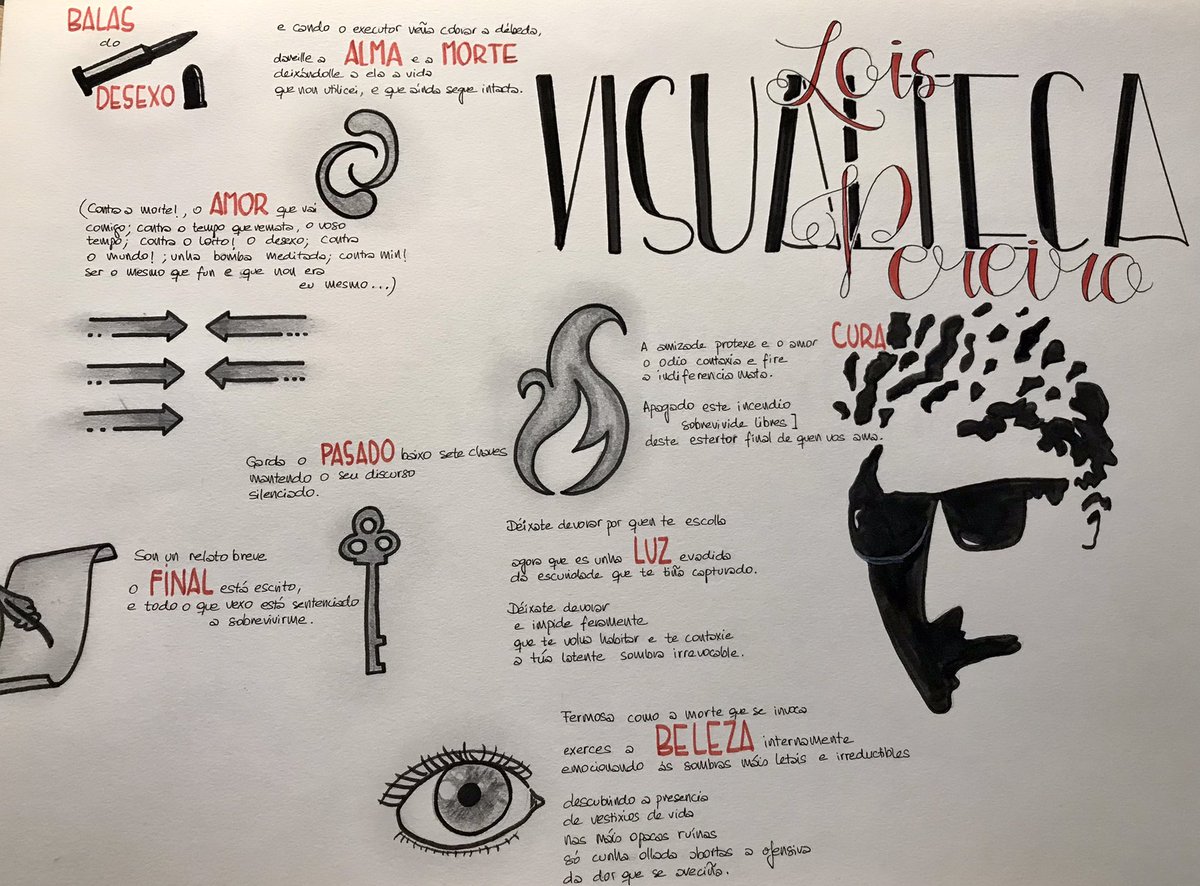 diana_pastoriza's tweet photo. Seguindo a idea do @mr_rookes, vai esta #visualteca para o #LP25anos #poesia #apuntamentosvisuais https://t.co/yaqoHxktyx
