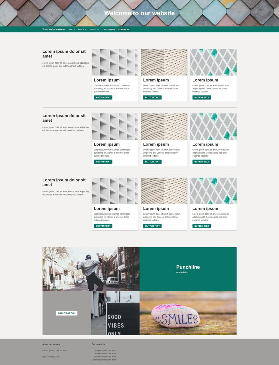 PageFabricApp's tweet image. If you don&apos;t know where to start after creating a new website in PageFabric, we have included default pages!
All #FabricUI, #FluentDesign and #MaterialDesign themes have default content.
Start creating your websites with PageFabric for free on #Windows10.