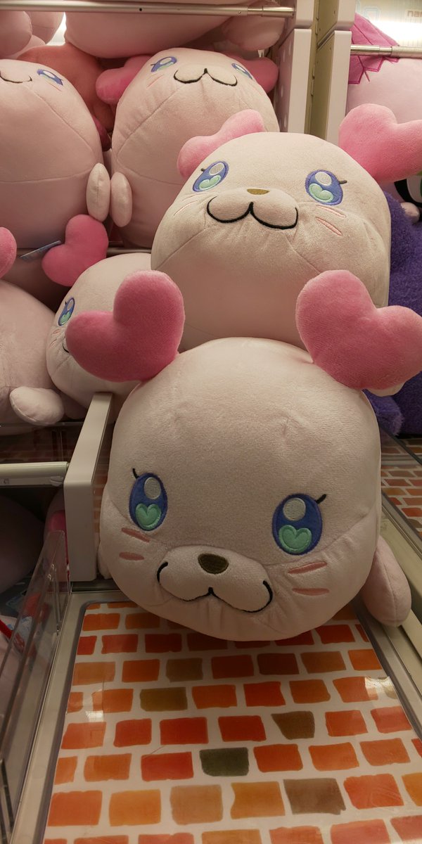 プレイランド京都店 京ファミ3f 景品入荷情報 トロピカルージュプリキュア めちゃでかぬいぐるみ 海の妖精 くるるん のぬいぐるみが入荷 京都ファミリー プレイランド クレーンゲーム