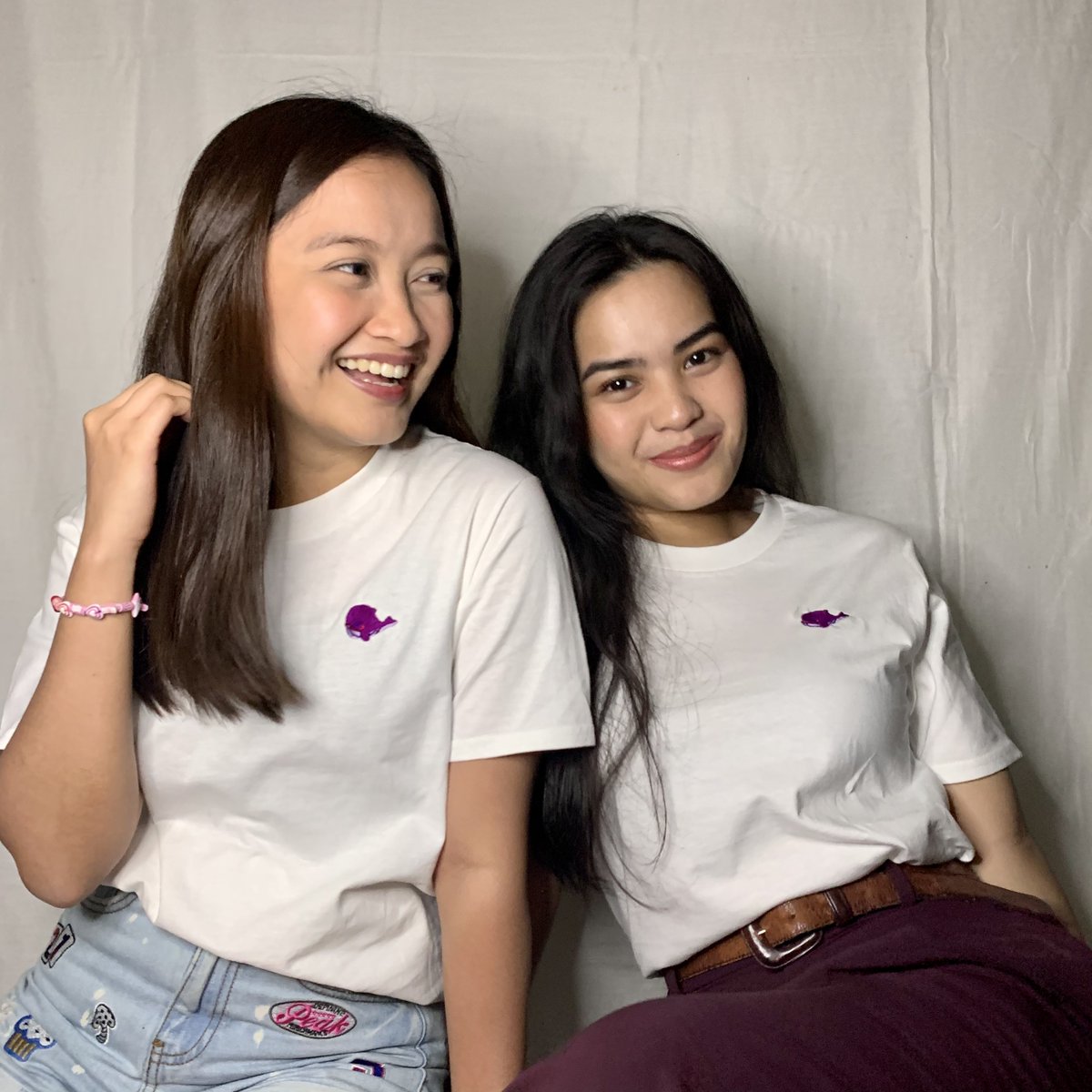 annyeongmimaph's tweet photo. Our Kore Shirt in white worn by our Mimas. ✨ Don't they look cute? Grab yours now! 💜

#KoreCollection
#MimaCollection https://t.co/gA0F6DGcej