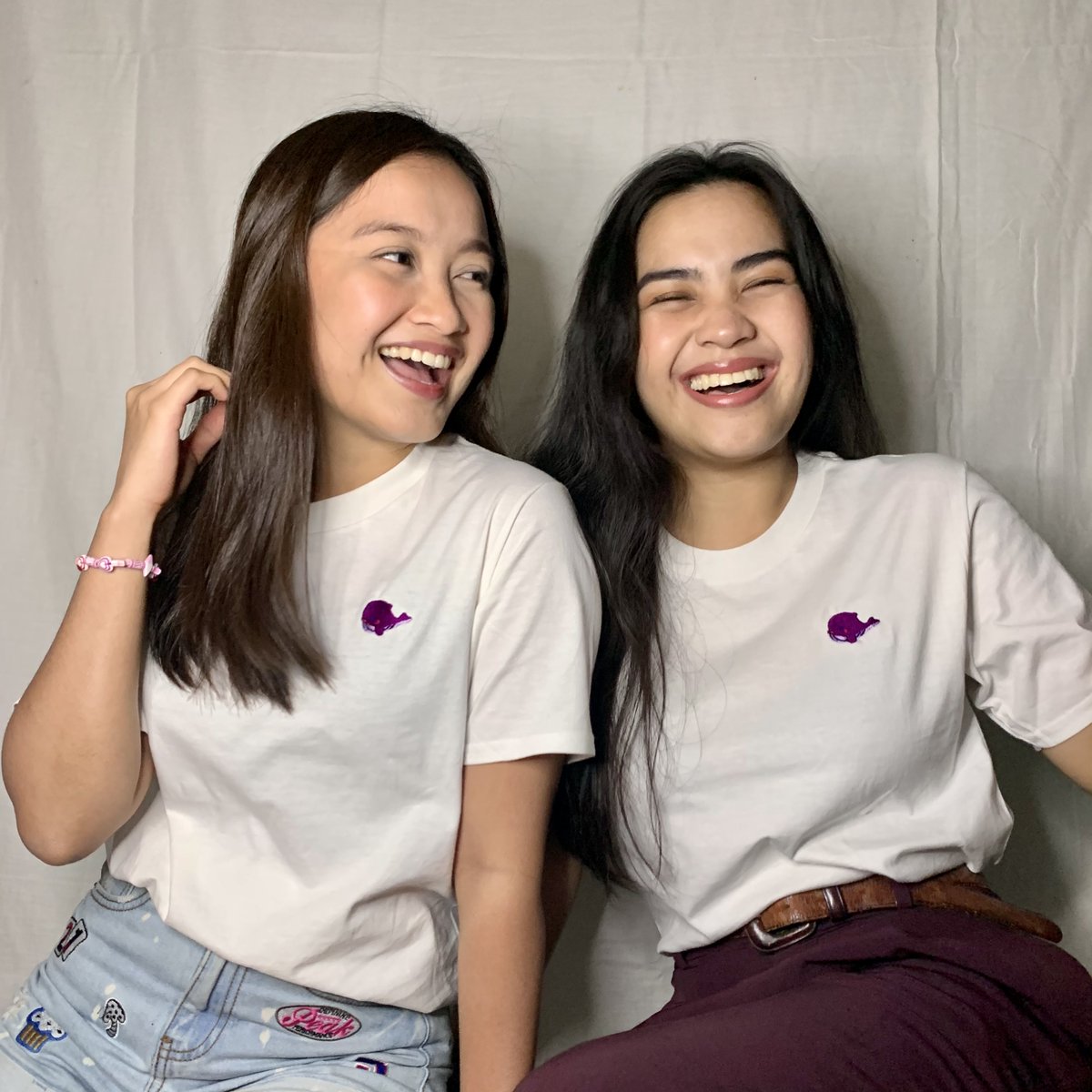 annyeongmimaph's tweet photo. Our Kore Shirt in white worn by our Mimas. ✨ Don't they look cute? Grab yours now! 💜

#KoreCollection
#MimaCollection https://t.co/gA0F6DGcej