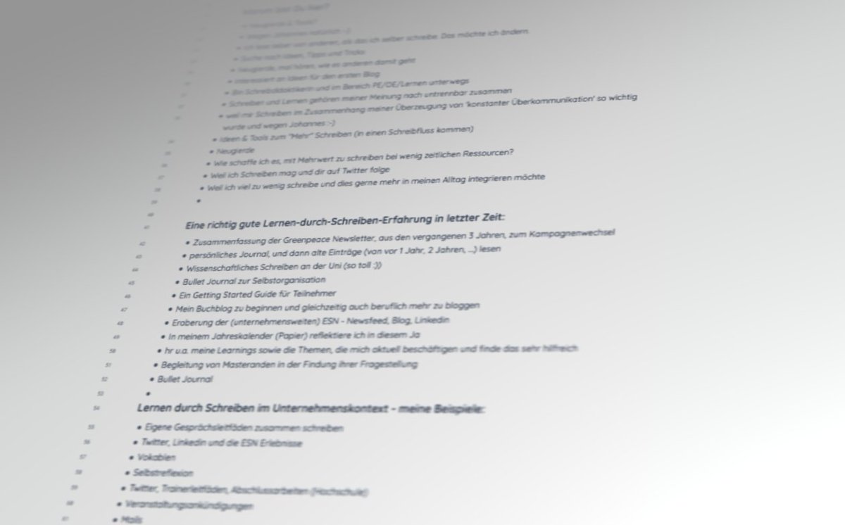 IT_Digital_AC's tweet image. Lernen durch Schreiben: Das war die Session auf dem #CLC21 HH von @JohannesStarke

Toller Beitrag von Johannes zu seiner #100DaysToOffload-Challenge. In diesem Artikel habe ich eine Schatzgrube an Tipps zum Thema Lernen durch Schreiben gefunden.

buff.ly/3quQBAS

#lernen.