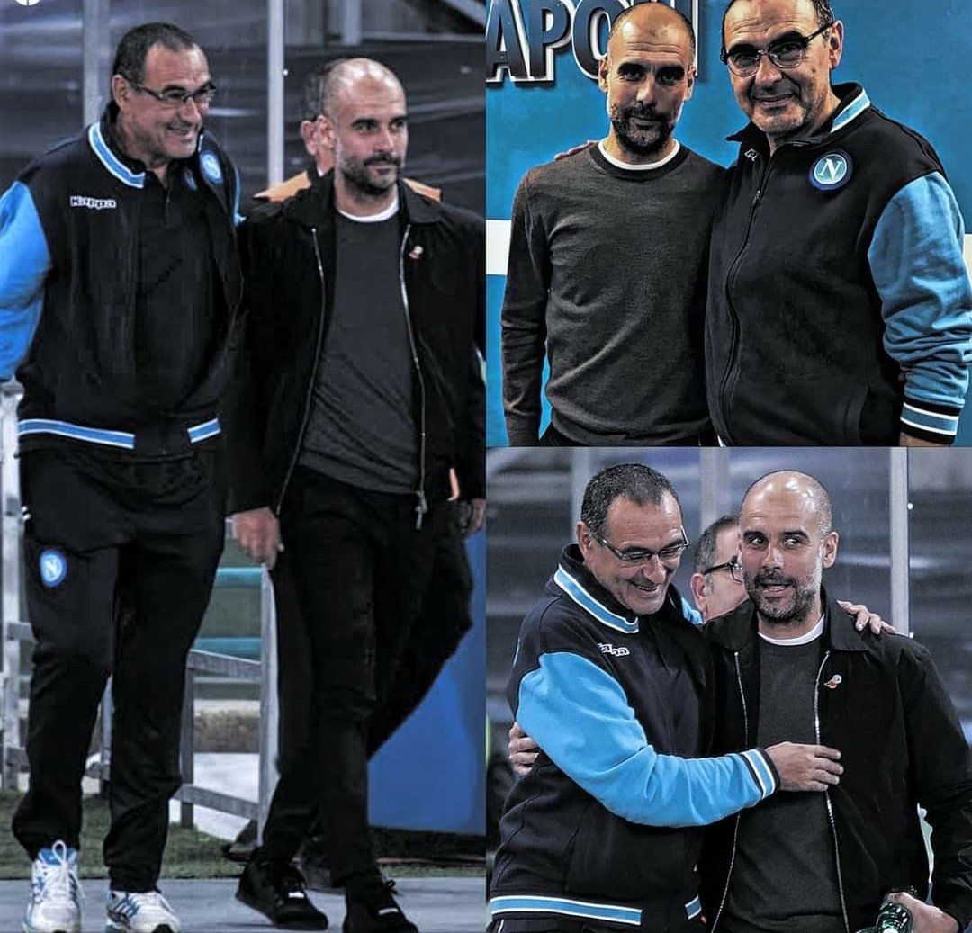 Guardiola: "Maurizio Sarri's SSC Napoli was one of the best teams I ever faced in my career, perhaps the best!"