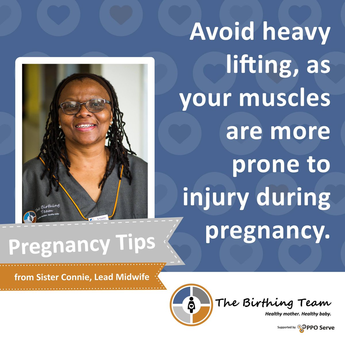 thebirthingteam's tweet photo. #PregnancyTip - while exercise is very important, don't over exert yourself, be gentle 😀 https://t.co/ghfTju9PE2