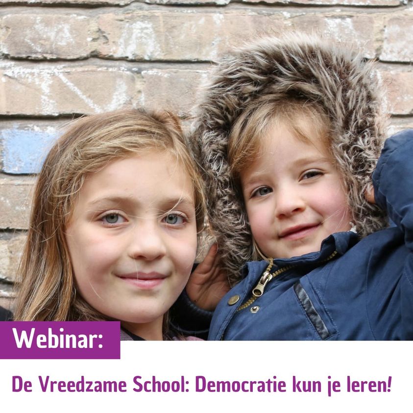 Wil je weten wat de wet burgerschap precies vraagt van scholen? In dit webinar praten we je bij over de laatste ontwikkelingen op het gebied van #burgerschapsonderwijs en de rol die De Vreedzame School daarin voor jouw school kan spelen. Meld je aan via:
bit.ly/3btUXE7
