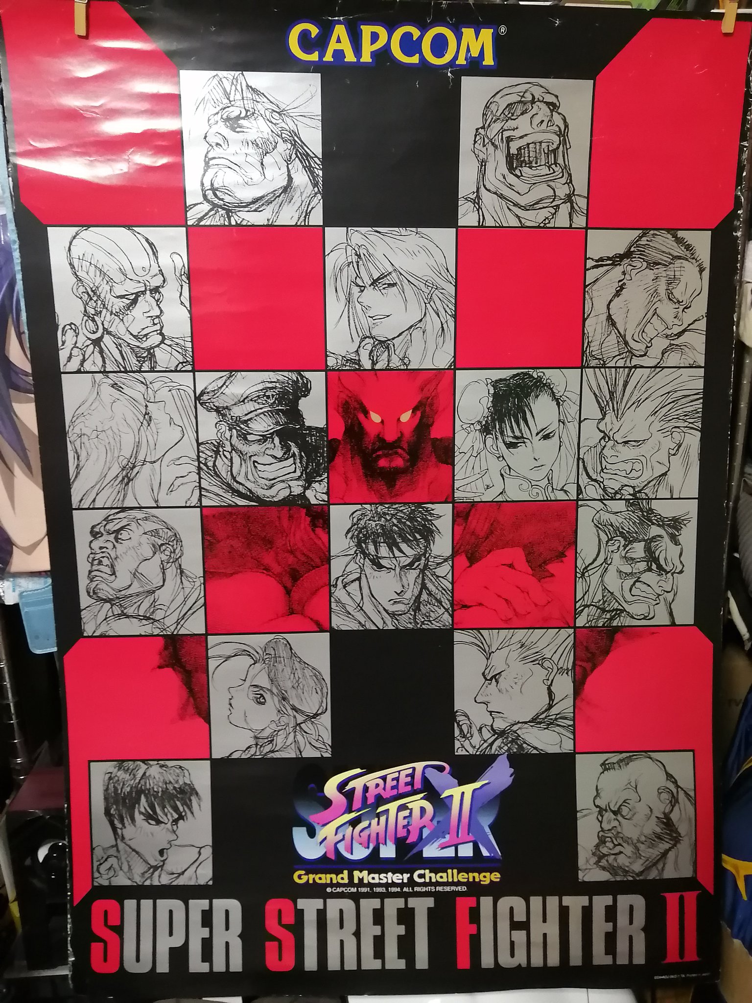 スーパーストリートファイター2x ポスター 照 on X: 