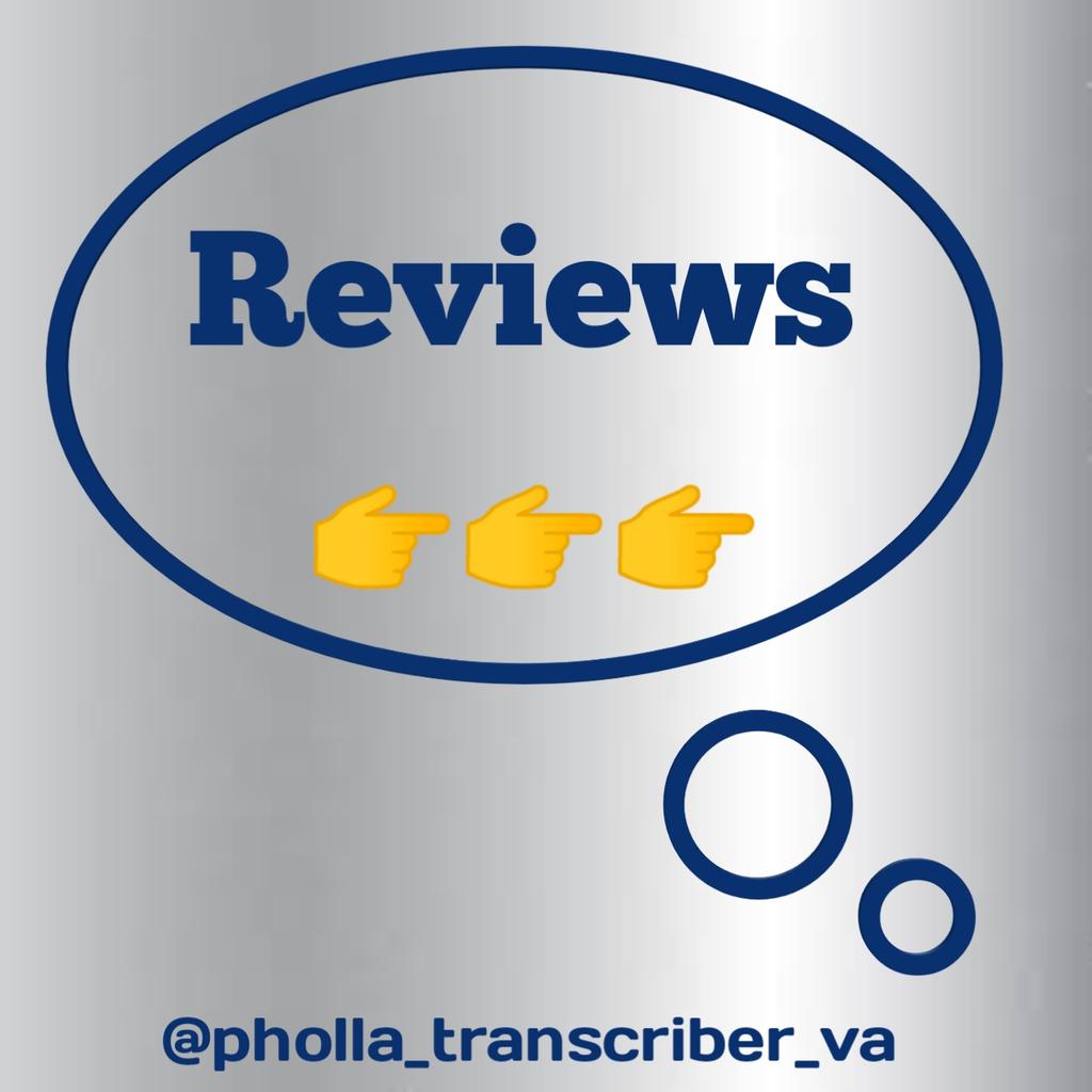 PhollaV's tweet photo. When we go on break from here, know that we've been busy satisfying our clients and we have reviews to show for it.💃💃💃
Clients satisfaction is the priority here &amp; that is what you get when you choose @pholla_transcriber_va for your business project. #business #transcriber https://t.co/ql6TMLCEkc
