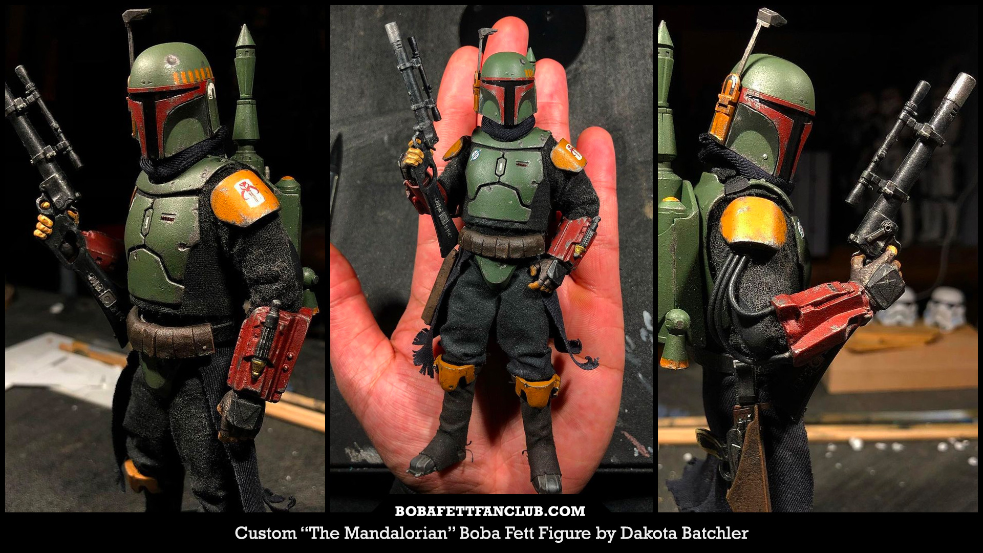 Custom boba best sale fett figure