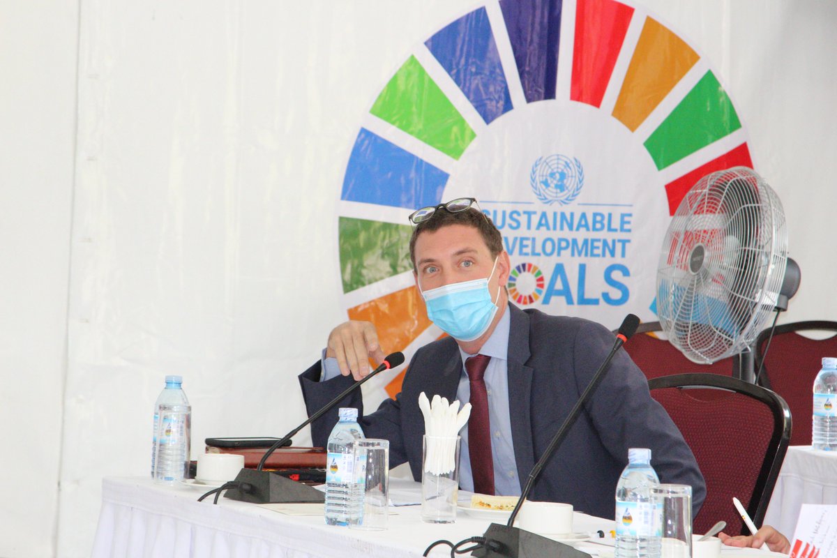 UNinUganda's tweet image. Happening Now: Local Development Partner’s Group meeting (comprised of Heads of Development Cooperation and the UN Country Management Team) focusing on the education and health sectors and the national budget (FY20/21) among others. #NDP3 #SDGs #CooperationFramework