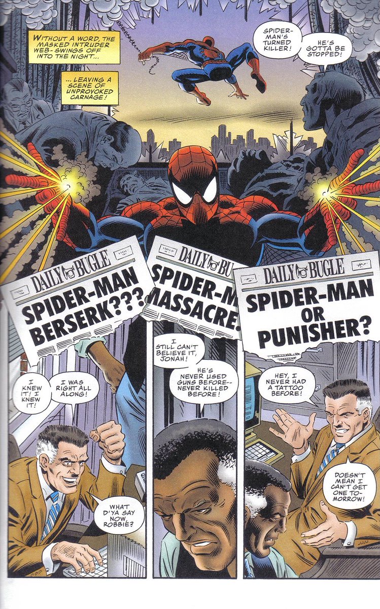 Spider-Man/ Kingpin : To The Death (1997) art by John Romita Sr. W/ Dan Green & Steve Oliff