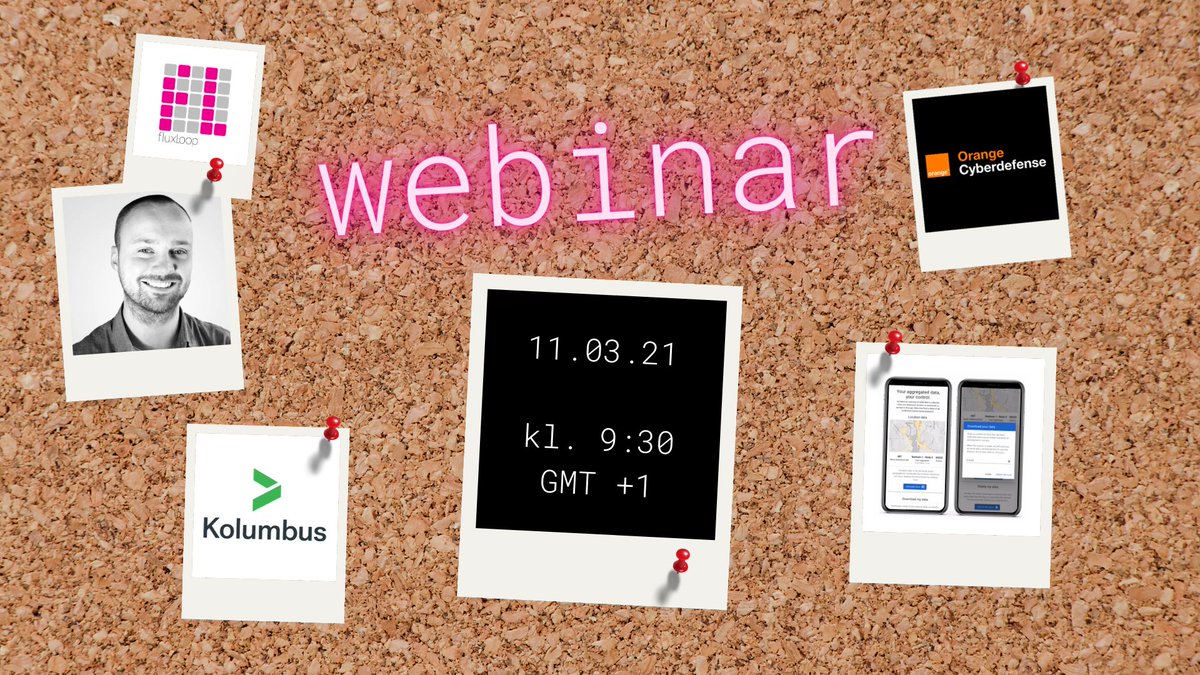 fluxLoop's tweet image. Meld deg på vårt webinar om #personvern med gjester fra @orangecyberdef and @Kolumbus_no nå på torsdag. #gratis #webinar #mobilitet #offentligtransport 

fluxloop.com/webinars