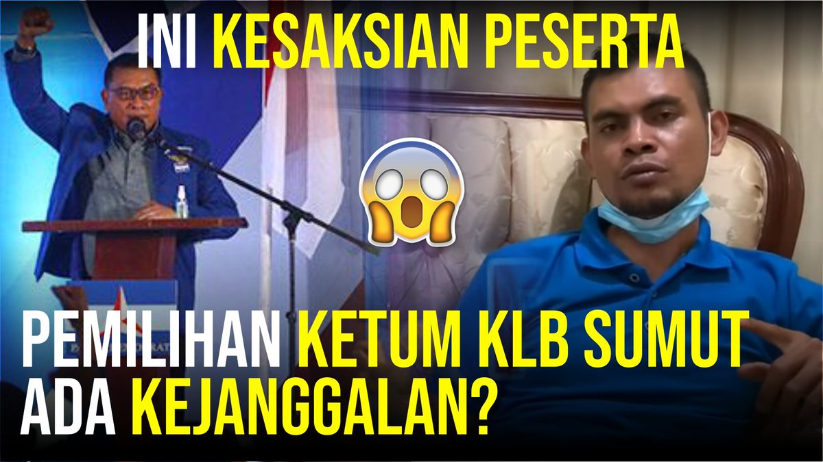 Peserta KLB Sumut Bongkar Kejanggalan2 Terpilihnya Moeldoko Jadi Ketum Demokrat

Selengkapnya : youtu.be/1xsy_f_PDDQ