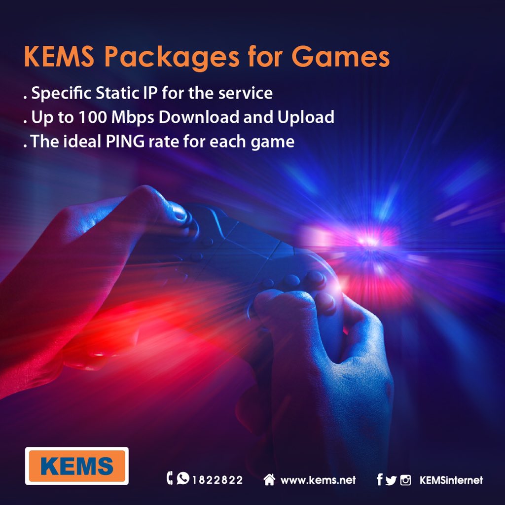 KEMSinternet's tweet photo. 🎮🎧
لربع القيمز 
عيش متعة اللعب مع باقات كيمز الخاصة للألعاب المرئية. اتصل الآن ١٨٢٢٨٢٢ 📞 

For Gamers
enjoy the gaming experience with our  Special Packages for video games. Call 📞 1822822 https://t.co/rB2KTBTJjU