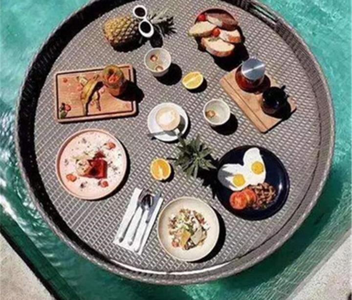 maarshkitchenw1's tweet image. Floating Tray Collection for pools.
By MaarSh Kitchenware &amp;amp; Hotel Supplies.

#pool #poolarea #waters #bluewater #floating #tray #breakfast #lunch #dinner #brunch.