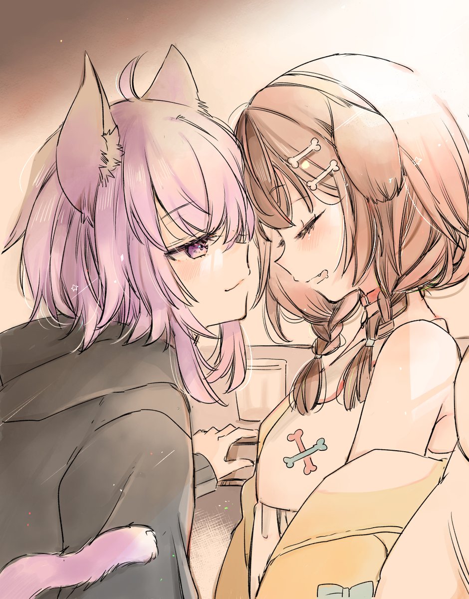 「モフモフと百合が好きです??

#どこかの誰かに刺さればそれで良い 」|ミト🐻2/16羊姫4巻発売のイラスト