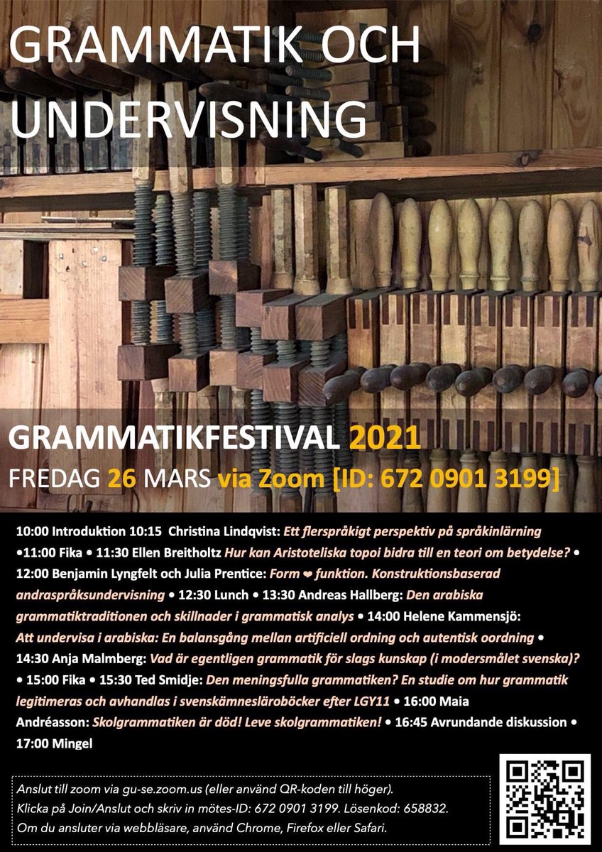 Grammatikfestival "på" GU:
