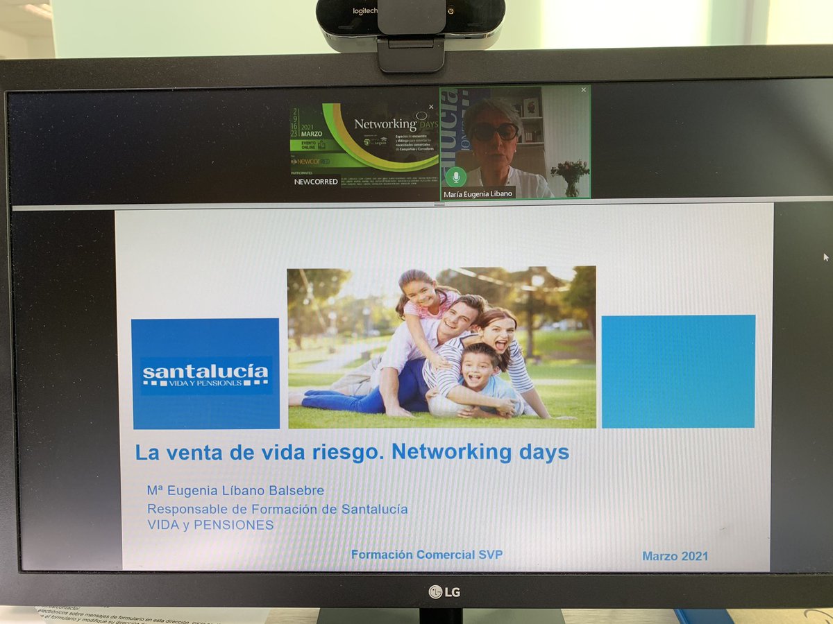 newcorred's tweet image. Comenzamos esta segunda jornada de los #NetworkingDays de Newcorred y es todo un lujo hacerlo con María Eugenia Líbano y @santalucia_seg @santa