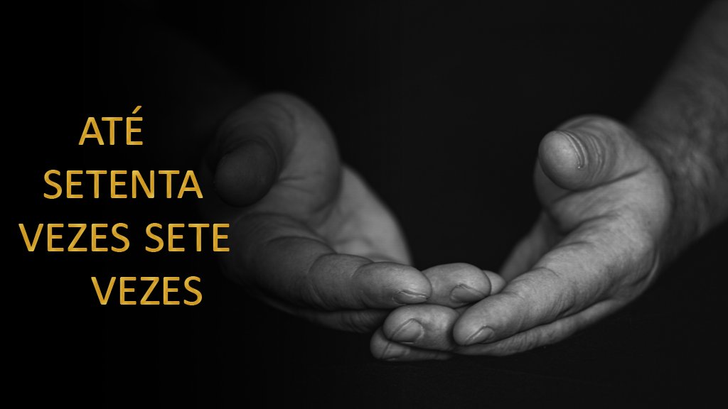 Pedro aproximou-se de Jesus e perguntou: “Senhor, quantas vezes devo perdoar, se meu irmão pecar contra mim? Até sete vezes?” Jesus respondeu: “Não te digo até sete vezes, mas até setenta vezes sete.

#EvangelhodeHoje Mt 18,21-35
ow.ly/JhZn50DTu9r