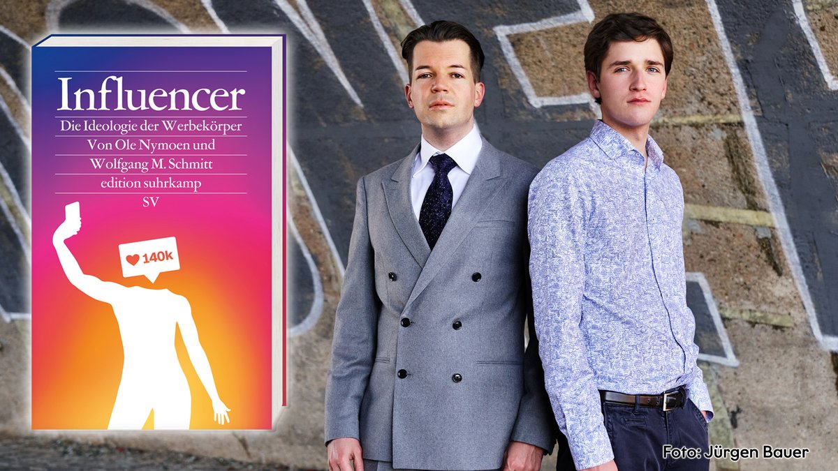 #coronaverlosung 272: Gerade erschienen, heute dank <a href="/suhrkamp/">Suhrkamp Verlag</a> schon im Topf: Das erhellende Buch von <a href="/nymoen_ole/">Ole Nymoen</a> und <a href="/SchmittJunior/">Wolfgang M. Schmitt</a> zur (problematischen) Figur des Influencers bzw. der Influencerin. Vielen Dank. Teilnahme per RETWEET, Verlosung am Abend. Viel Glück! 😊