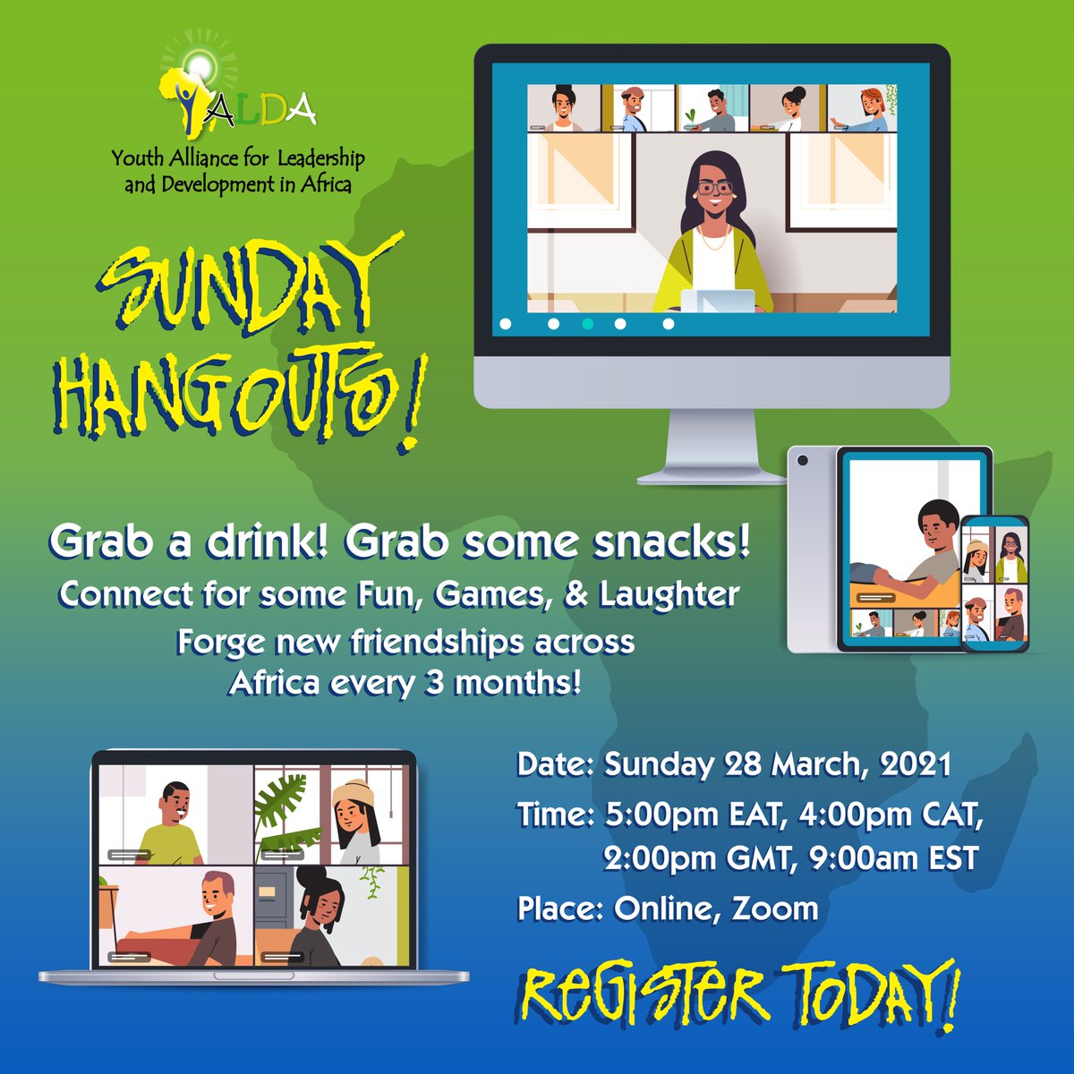 yaldafrica's tweet photo. Register here: https://t.co/ewzSG6t2wZ
#YALDAImprovingLives
#YALDAYourPlug
#ConnectWithYALDA
#RefuseToBeLeftOut
#BePartOfChange
#NetworkingDay https://t.co/lkgYL5bjzu