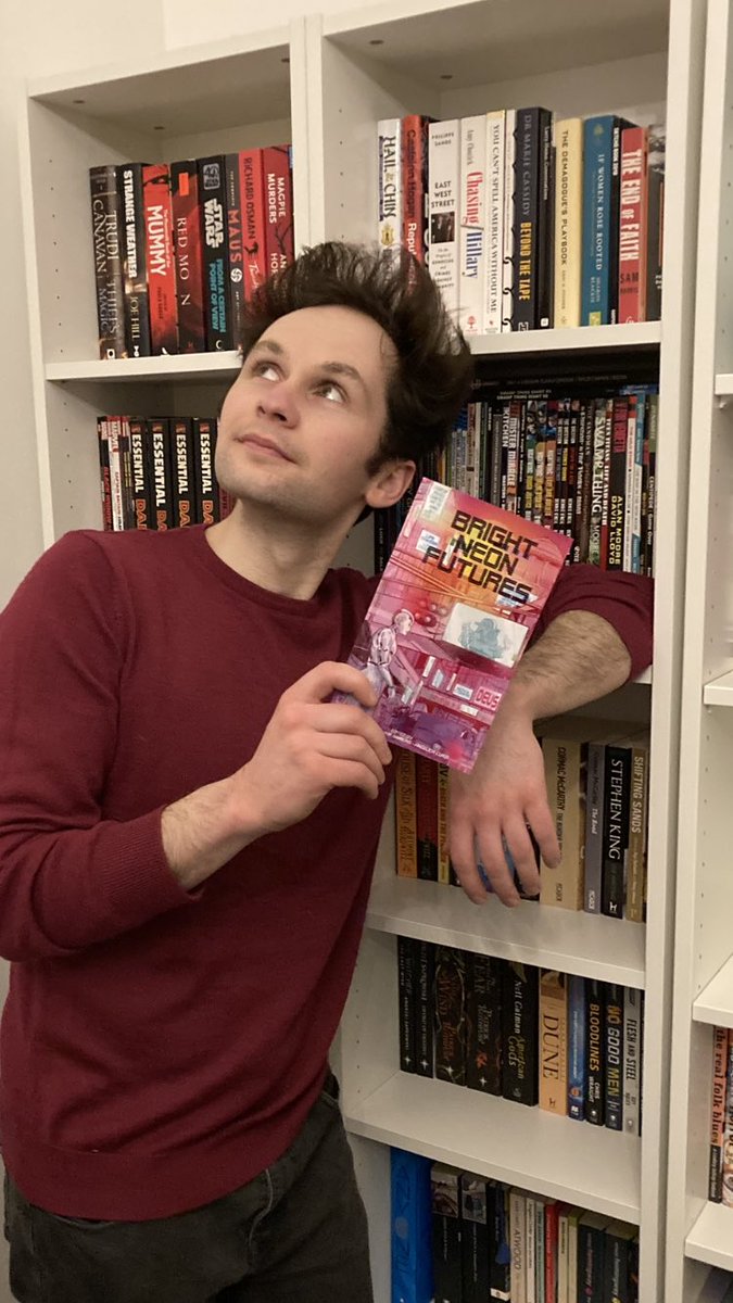 m_gearoid's tweet photo. You know it’s going to be a good day when your author copy arrives in the post. Check out @NeonNightdrive for a collection of wholesome cyberpunk stories including my noir-ish take on Greek mythology: A Herald in Athens. https://t.co/HUfVphch5k