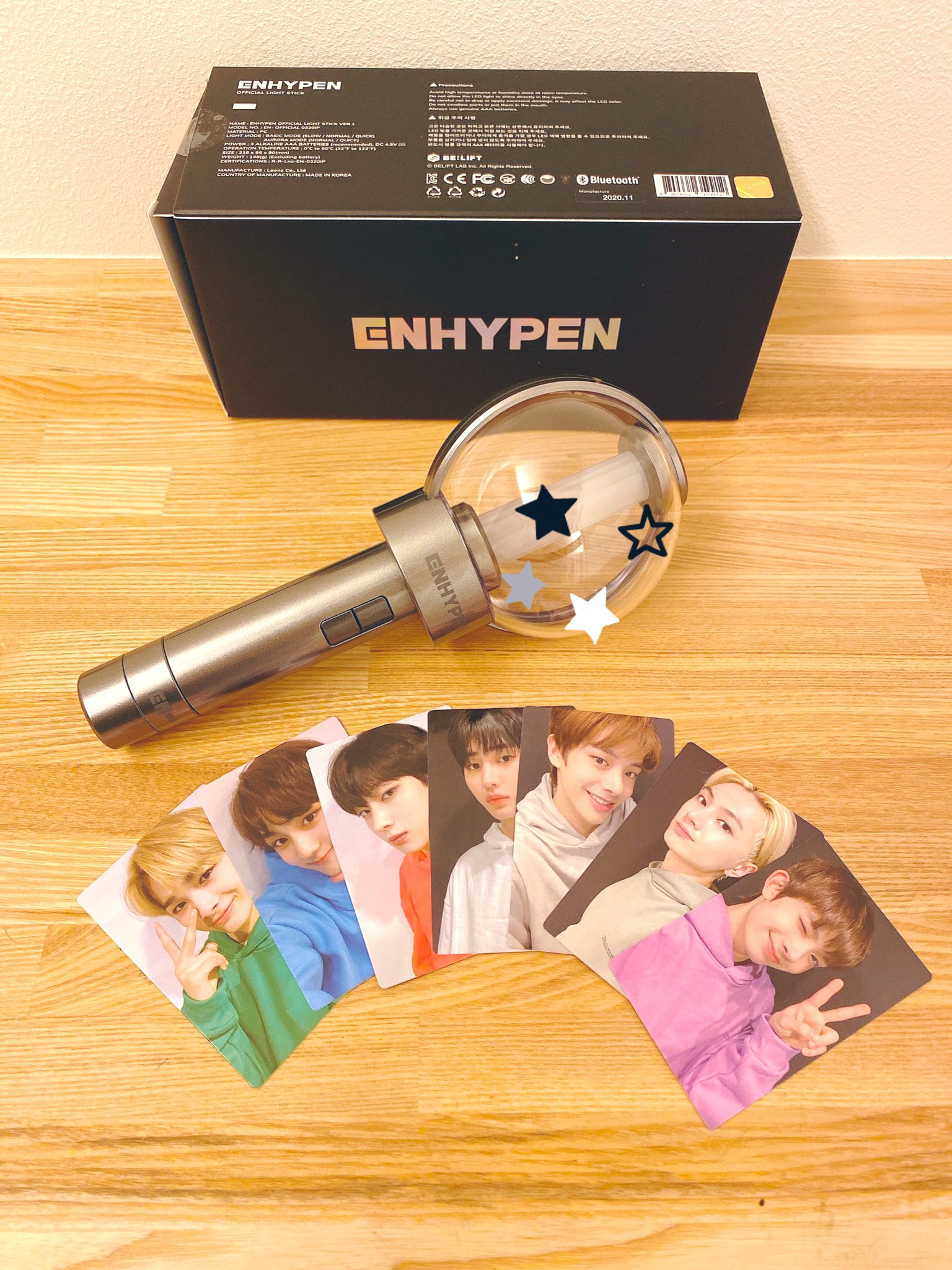 エンジン棒ENHYPEN ペンライト ペンラ エンジン棒 - アイドルグッズ エンジン棒ENHYPEN ペンライト ペンラ エンジン棒 - アイドルグッズ