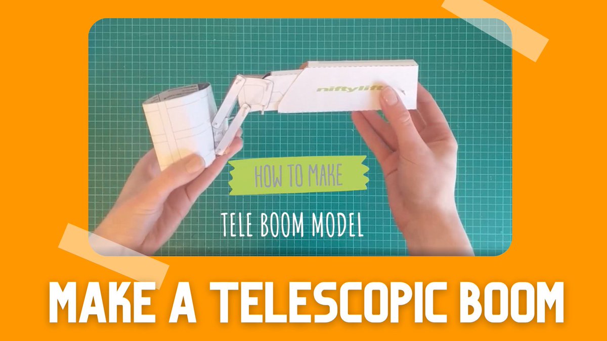 NiftyliftWorld's tweet image. For today&apos;s #STEAMActivity you&apos;ll need some cardboard, glue/tape scissors and cocktail sticks...
​
​Make a telescopic boom: niftylift.com/uk/about-us/ni…

#Nifty4Schools #BSW21 #MKInnovates #InnovatingForTheFuture