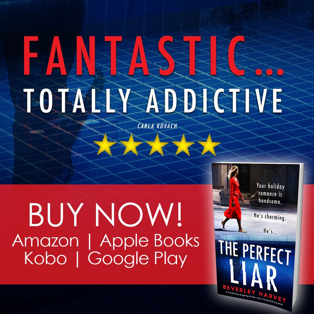 bookouturedeals's tweet photo. Woohoo! We're so excited to tell you that The Perfect Liar: A completely gripping thriller with a breathtaking twist by @BevHarvey_ is now only 99p in the UK as part of the Kindle Daily Deal! @bookouture Grab your copy here: https://t.co/HjF9ekCOI8 https://t.co/HiikTNdumU