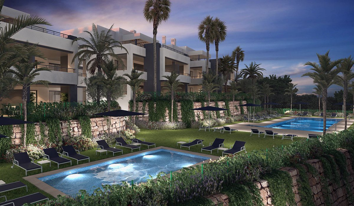 QUABIT ROYAL CASARES. Junto al campo de golf #Casares Costa Golf - Costa del Sol. Exclusivas viviendas LLAVE EN MANO de 2 y 3 dorm. #Terrazas panorámicas. #Áticos y #bajos con jardín. Urbanización privada con piscina y zonas verdes. Solicita ya tu cita: grupoquabit.com/promociones/qu…