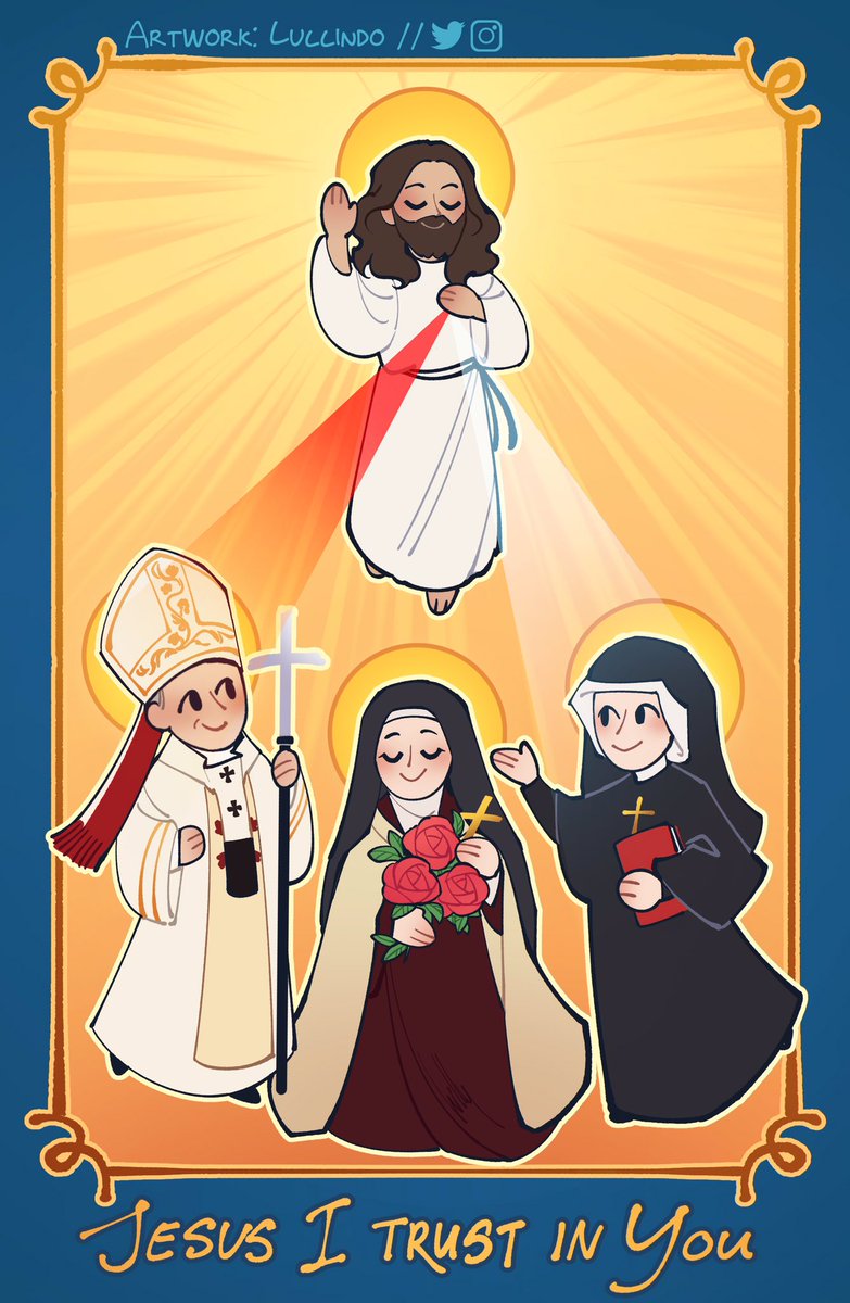 basessilis's tweet image. The various Catholic-themed/related commissions I’ve done. Two were for family friends and relatives.
My acrylic painting style is pretty gloomy compared to my usual digital stuff, but I like it that way. _(:3 」∠)_