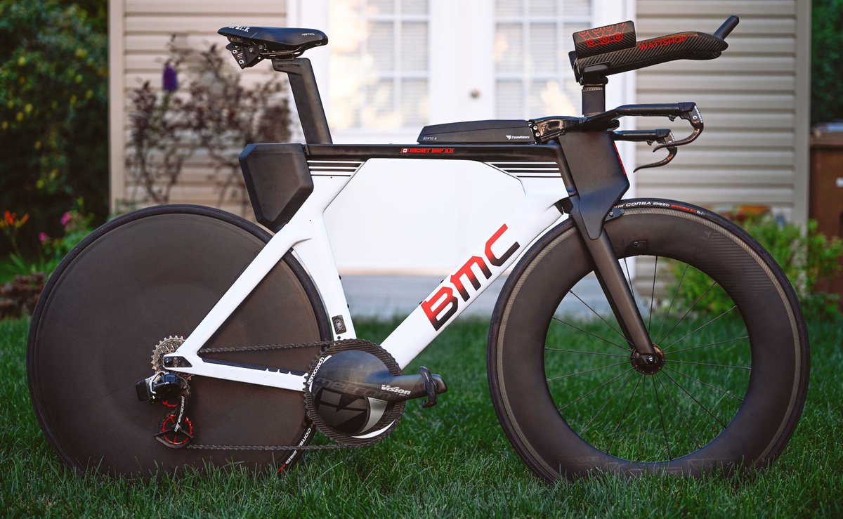 Watt_Shop's tweet photo. Thanks to Eric Lacquerre for sending this picture of his weapon of a TT bike with our Anemoi extensions. No excuses with this set up Eric you clearly want to win!
What colour decals would you choose?
#RedDecal #WattShop #AnemoiExtensions #Anemoi #TTWeapons #BMC #TTBike #TT #Tri https://t.co/bADfBwUtbO
