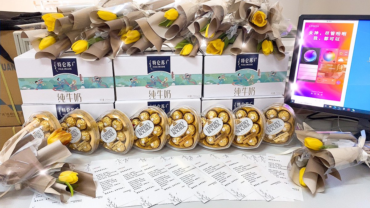 A small gift from #LTECH
For Women's Day.