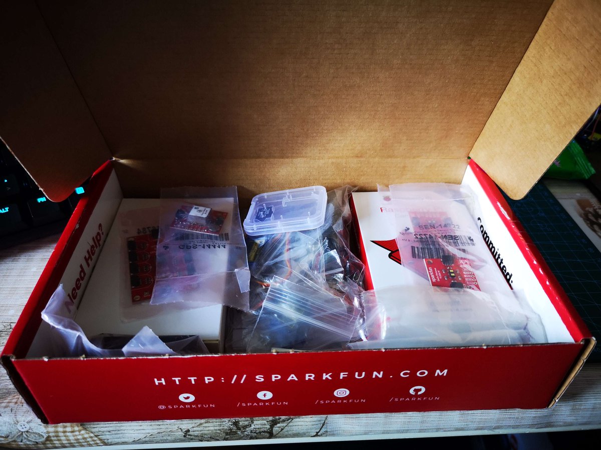 TheN3rdSquad's tweet image. Now that I have both the #SpheroRVR and the #AdvancedAutonomousKit from #Sparkfun, its finally time to start my deep dive and building process.

#selfdrivingrvr #machinelearning #visionai