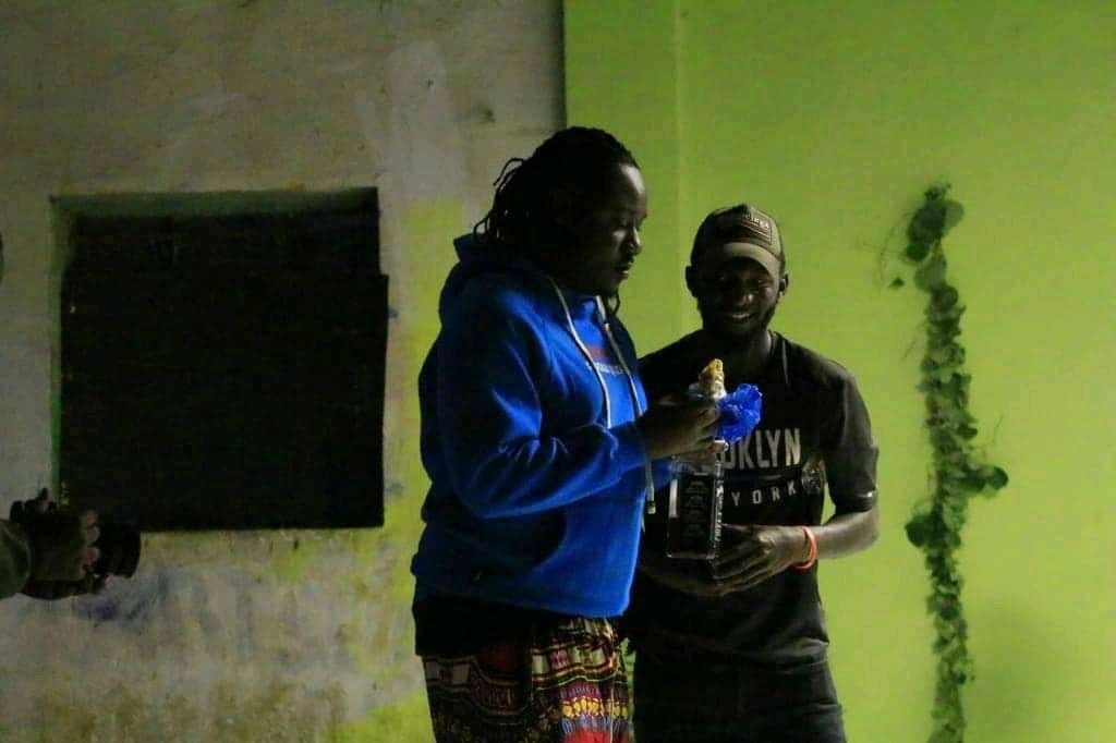 I and my artists in action to film some outstanding music videos #director Alias terricust