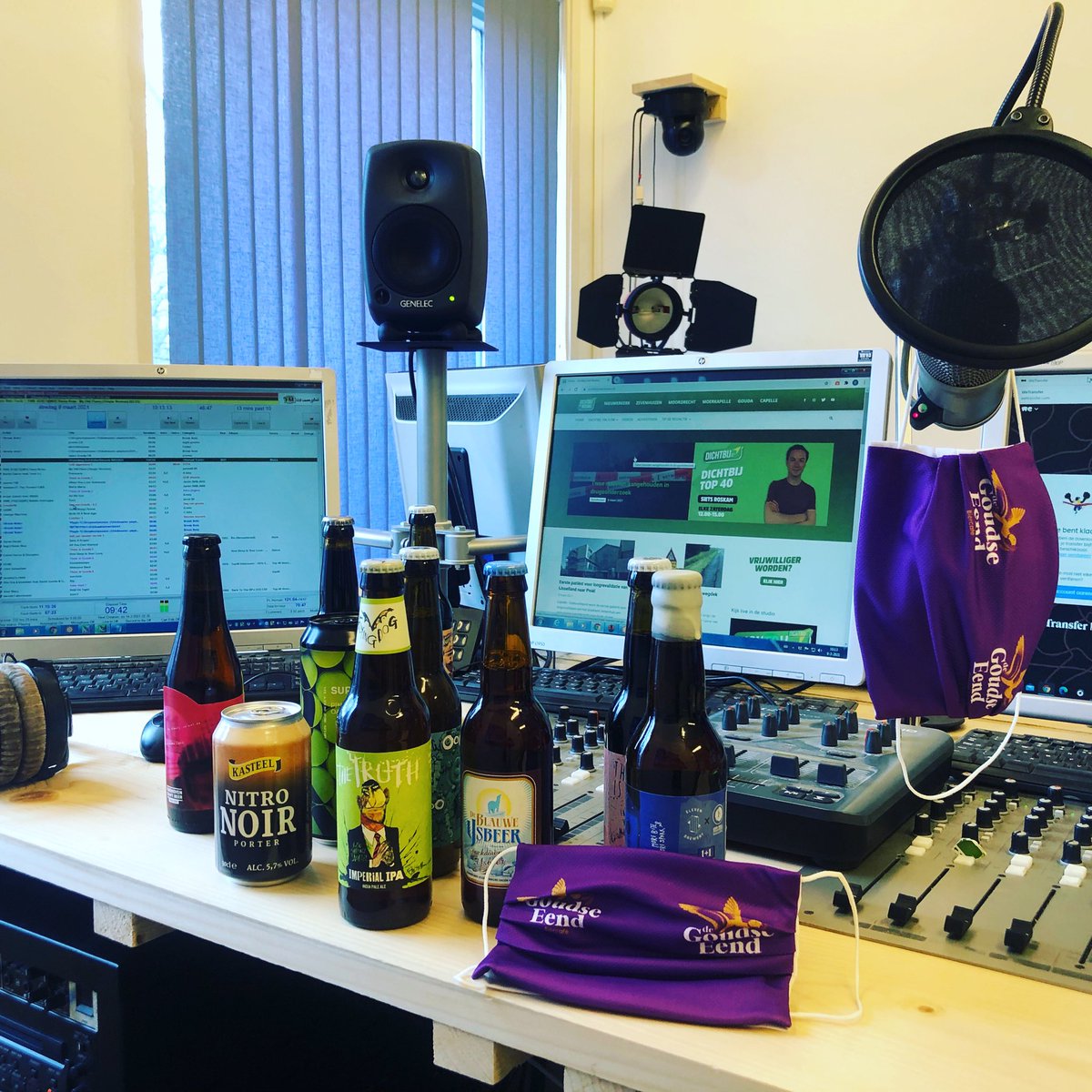 Leuke actie gedaan net <a href="/DeGoudseEend/">De Goudse Eend</a> Lekkere biertjes, bedankt Jeroen! #bier #zuidplas #gouda