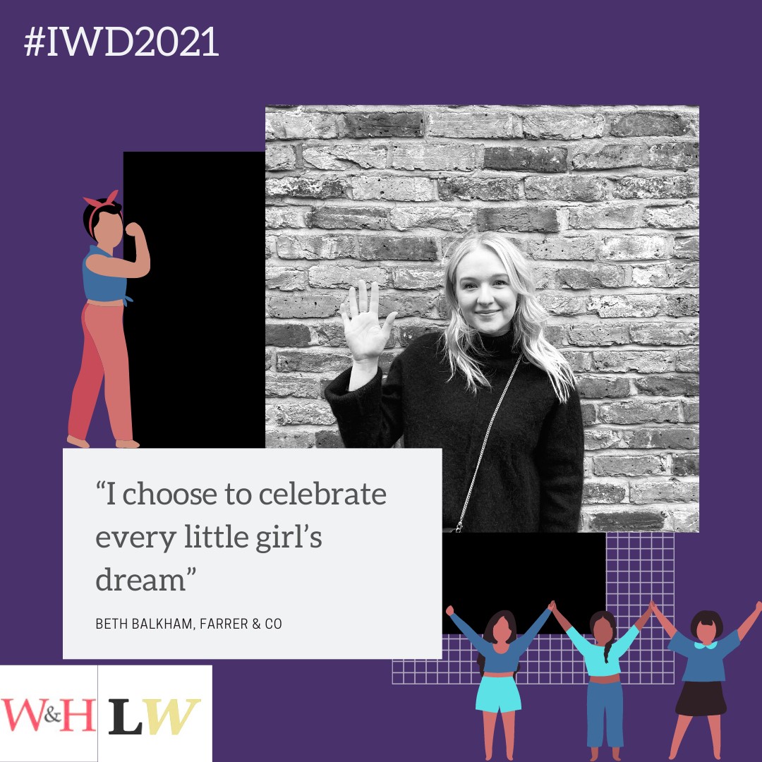 Thank you @beth_balkham of @Farrer_Co for taking part in our #IWD2021 campaign with @LegalWomenUK!

#IWD2021 may now be over, but will you still #ChooseToCelebrate and #ChooseToChallenge today and in the future?

#womeninbusiness #womeninlaw