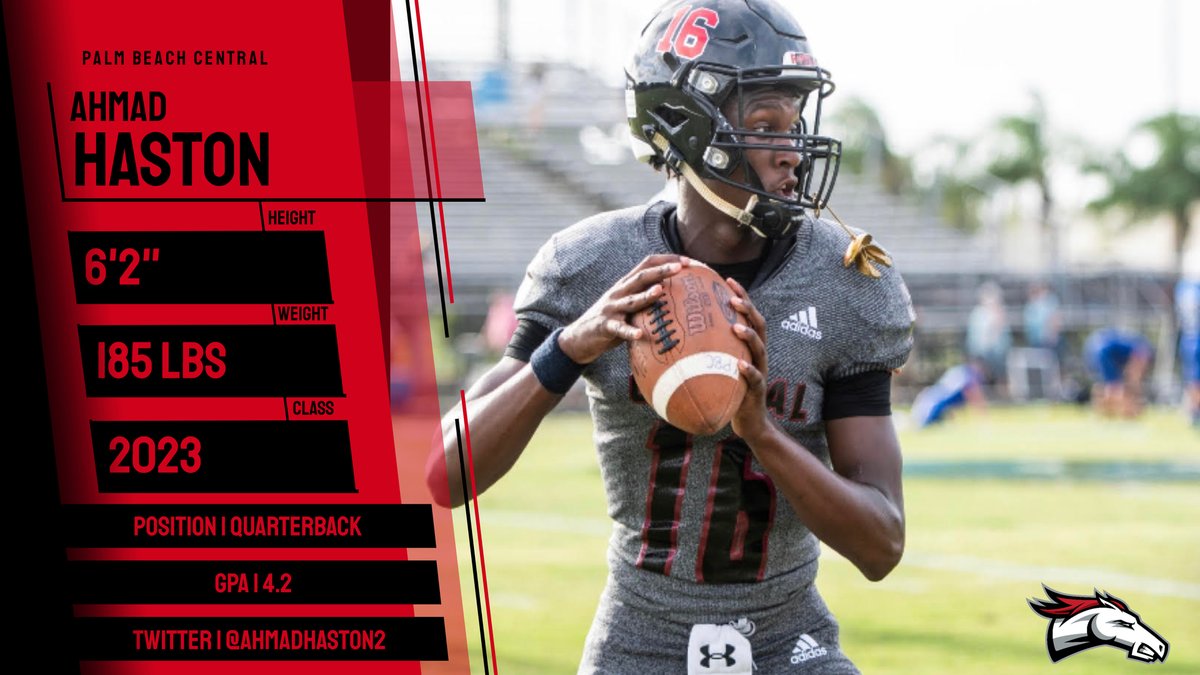 PBC Football (@pbcbroncosfball) on Twitter photo Prospect Information 🏈
Ahmad Haston
Offers: UVA
hudl.com/video/3/135172… #PTR <a href="/ahmadhaston2/">Ahmad “The Problem” Haston</a> <a href="/CoachLittles/">Coach Littles</a> <a href="/coachhaston1/">Henry Haston</a> @KingJolie5 <a href="/RodGodfrey4/">Rod Godfrey</a> <a href="/larryblustein/">Blustein Recruiting</a> <a href="/ChadSimmons_/">ChadSimmons</a> <a href="/Andrew_Ivins/">Andrew Ivins</a> <a href="/JerryRecruiting/">Rising Stars</a> @HamiltonESPN <a href="/Elite11/">Elite11</a> Prospect Information 🏈
Ahmad Haston
Offers: UVA
hudl.com/video/3/135172… #PTR <a href="/ahmadhaston2/">Ahmad “The Problem” Haston</a> <a href="/CoachLittles/">Coach Littles</a> <a href="/coachhaston1/">Henry Haston</a> @KingJolie5 <a href="/RodGodfrey4/">Rod Godfrey</a> <a href="/larryblustein/">Blustein Recruiting</a> <a href="/ChadSimmons_/">ChadSimmons</a> <a href="/Andrew_Ivins/">Andrew Ivins</a> <a href="/JerryRecruiting/">Rising Stars</a> @HamiltonESPN <a href="/Elite11/">Elite11</a>