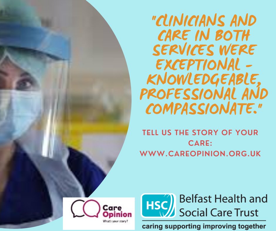 Did you know we're on Care Opinion❓

Care Opinion is an independent non-profit feedback platform for Health and Social Care which will enable you to give feedback on care and share your stories with others 📣

👉 You can submit your feedback here: careopinion.org.uk/services/zt001