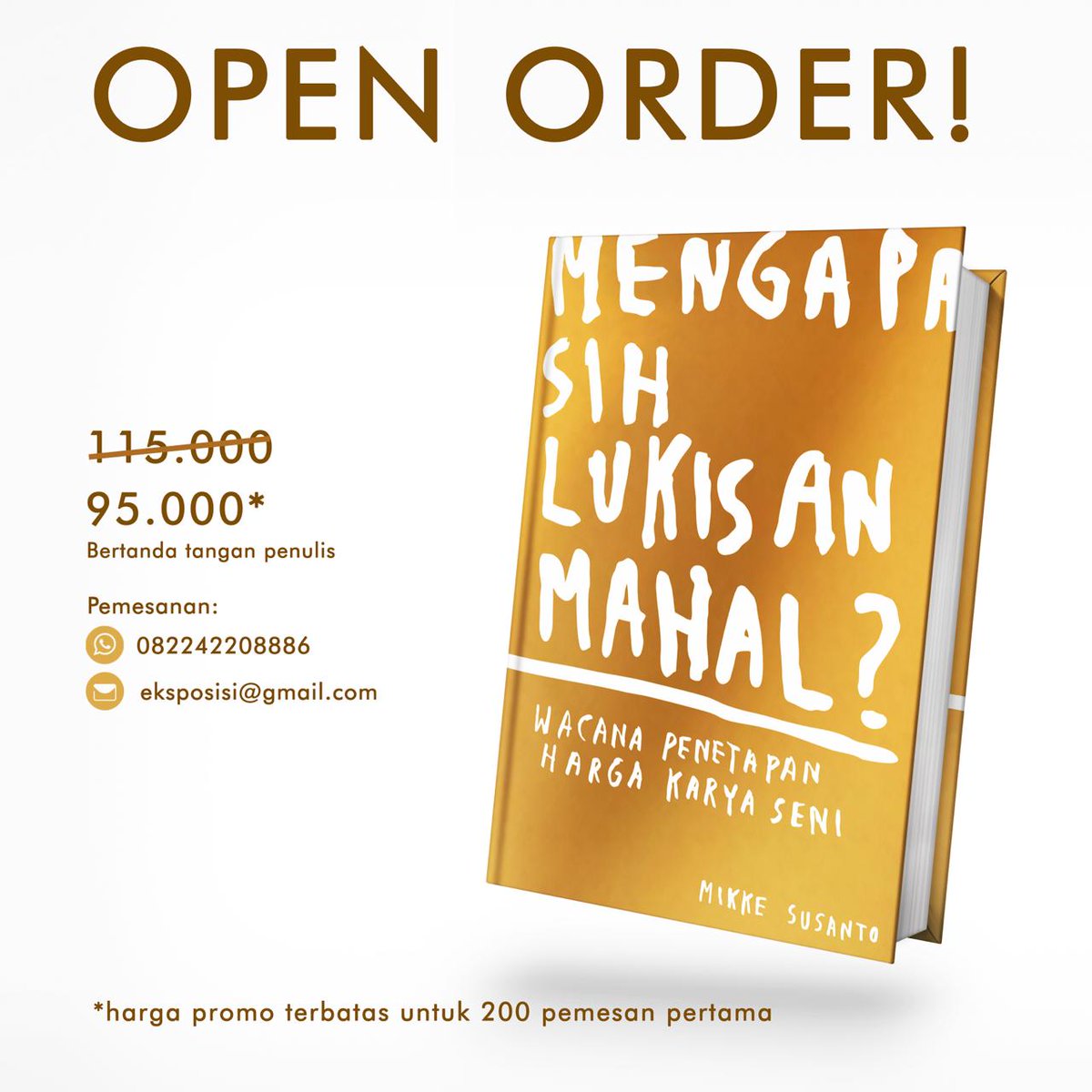SeniBuku's tweet photo. “Persoalan ekonomi dalam seni seringkali dicurigai oleh sebagian pelaku seni sebagai upaya komoditasi, yakni pembentukan nilai kapital yang berupaya hanya untuk bertujuan jual beli. Katakanlah sebagai langkah yang bersifat permukaan, atau sering dipikirkan hanya sebagai https://t.co/6msn7mIzYs