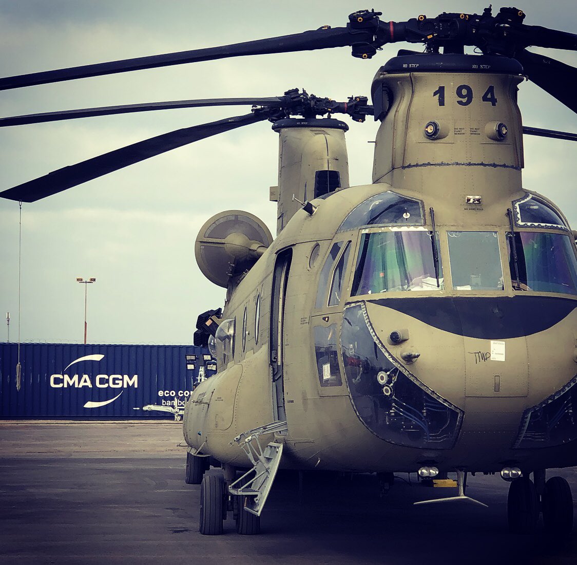 PBergaminiEU's tweet photo. Honored to be in @Dunkerque @TDF_Dunkerque with @USArmyEURAF &amp; @USEmbassyFrance to represent @cmacgm @APLShipping &amp; @cevalogistics for supporting the new rotation of operation #AtlanticResolve. 🇺🇸🇫🇷#StrongerTogether https://t.co/uGdNU9OHSA