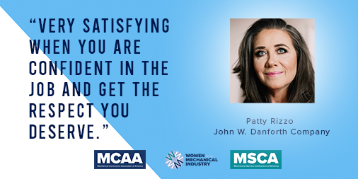 MCAANews's tweet photo. Patty Rizzo, JW Danforth, Tonawanda, NY, says the industry is a great opportunity for growth and gives you the freedom to not be beholden to anyone else.
In celebration of Women in Construction Week, MCAA will be spotlighting these amazing women all week! #WICWeek #MoveOverBob https://t.co/OFyWzkmuqu