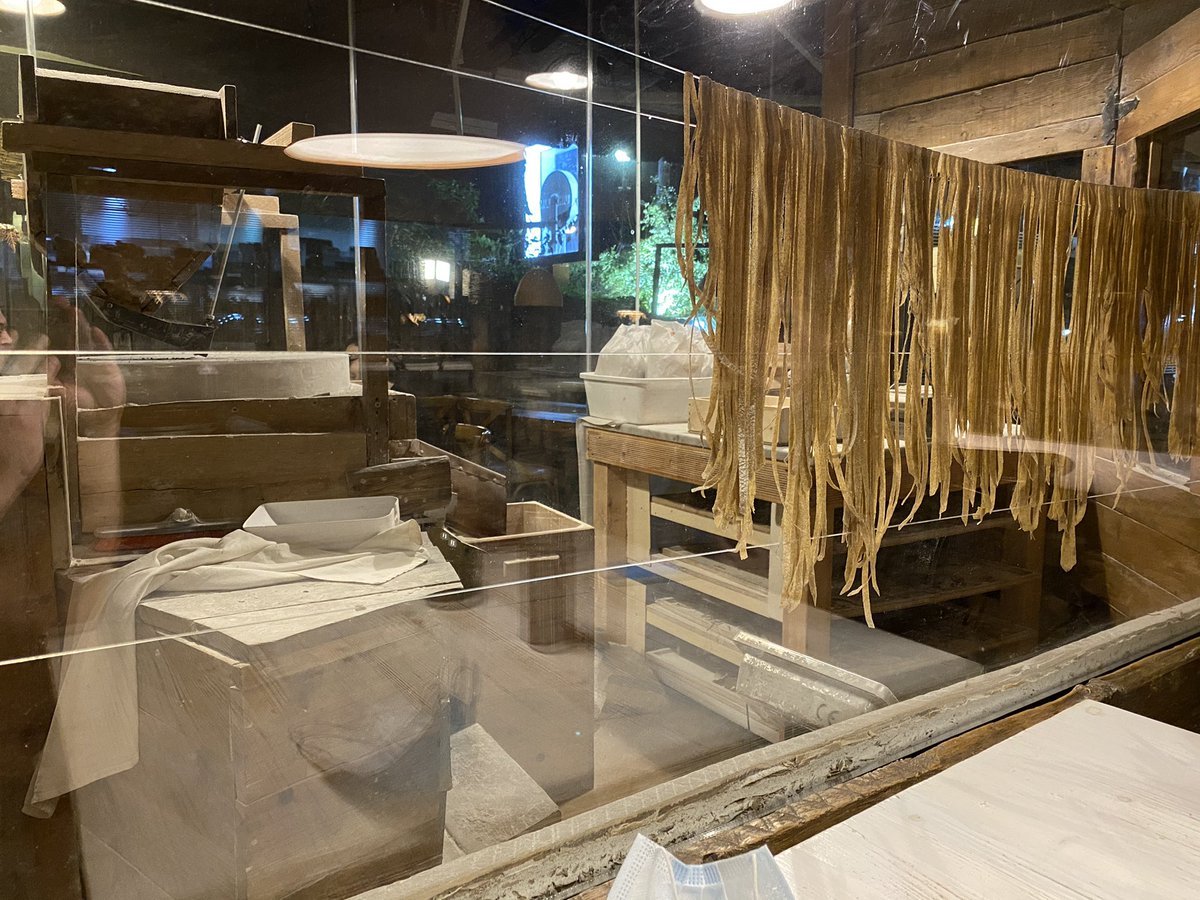 ulpian__'s tweet photo. @Mullixhiu makes the best pasta I ever had, it makes #Tirana more beautiful and makes food an art; old Albanian music, handmade pasta, local ingredients... im making it my ritual now. https://t.co/UuibE3gd3h